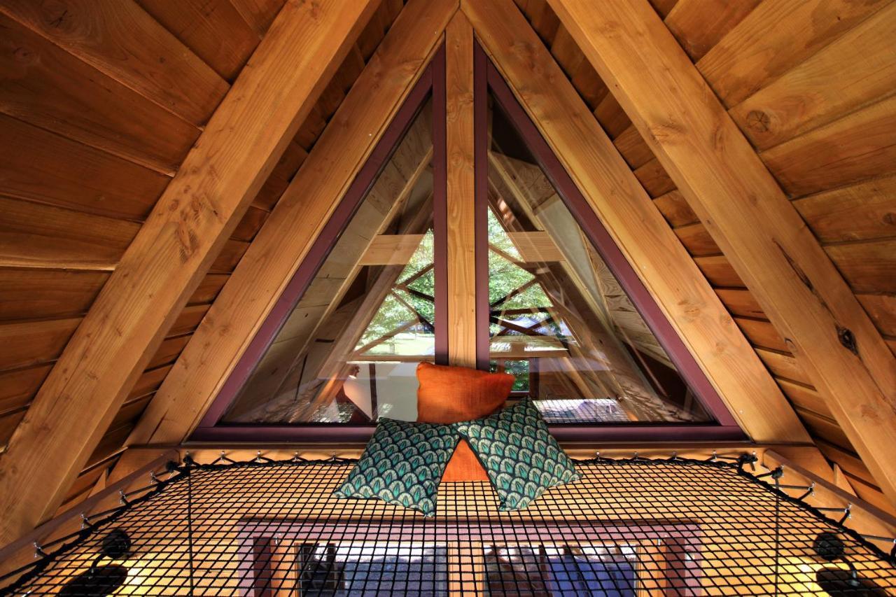 Habitat Createur - Hebergements Insolites Au Camping Municipal "Les Ecureuils" Recoubeau-Jansac Eksteriør bilde