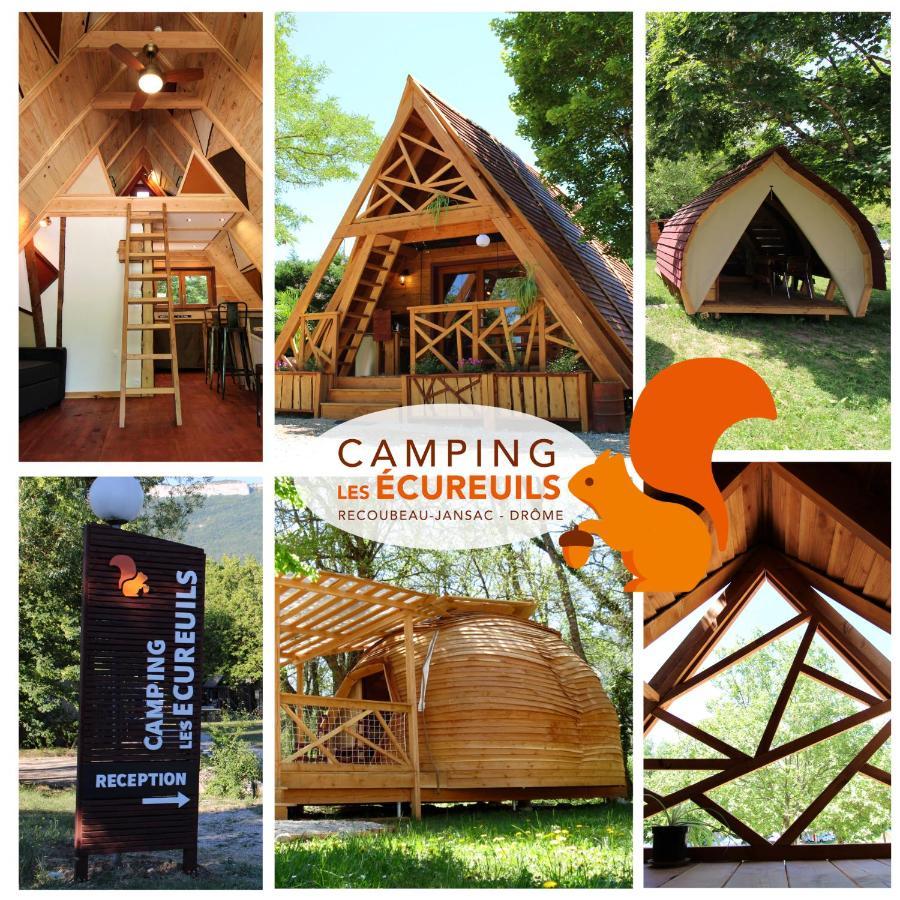Habitat Createur - Hebergements Insolites Au Camping Municipal "Les Ecureuils" Recoubeau-Jansac Eksteriør bilde